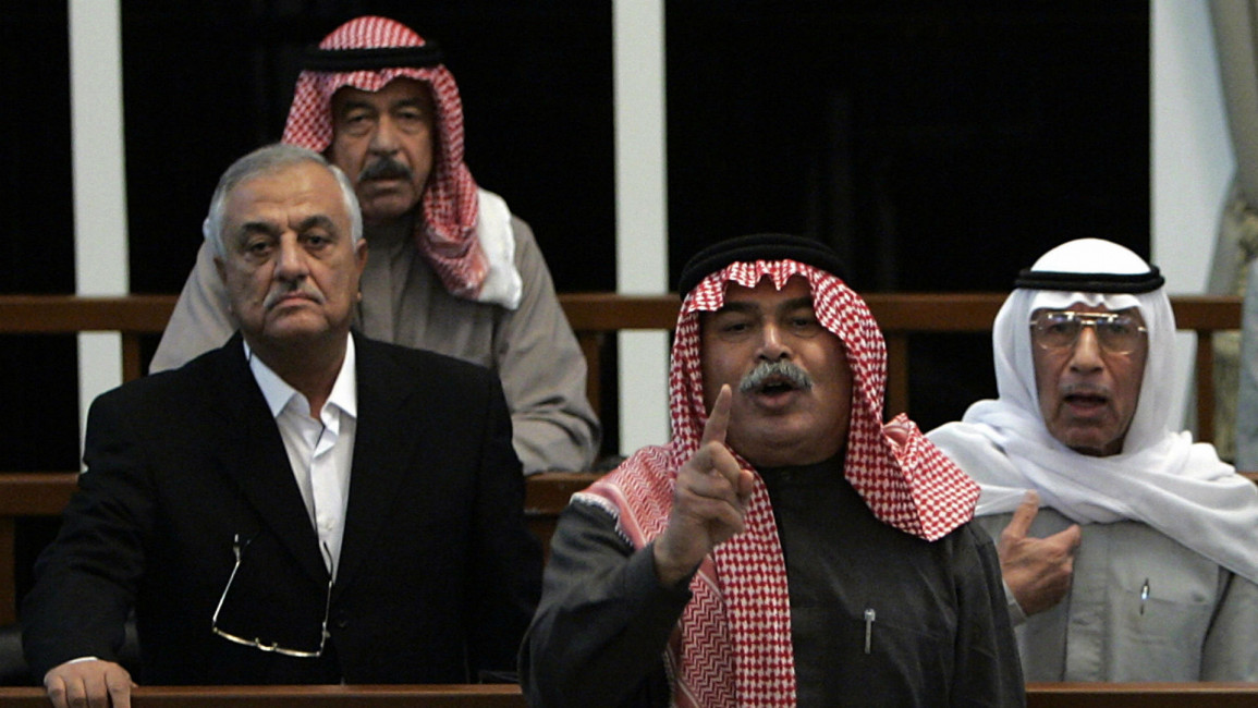 Saddam regime trial -- AFP