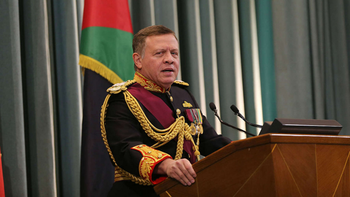 - Getty King Abdullah II Jordan