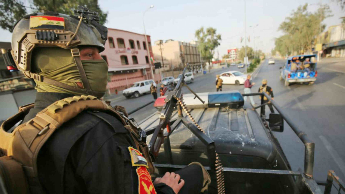 Kirkuk Iraqi forces - AFP