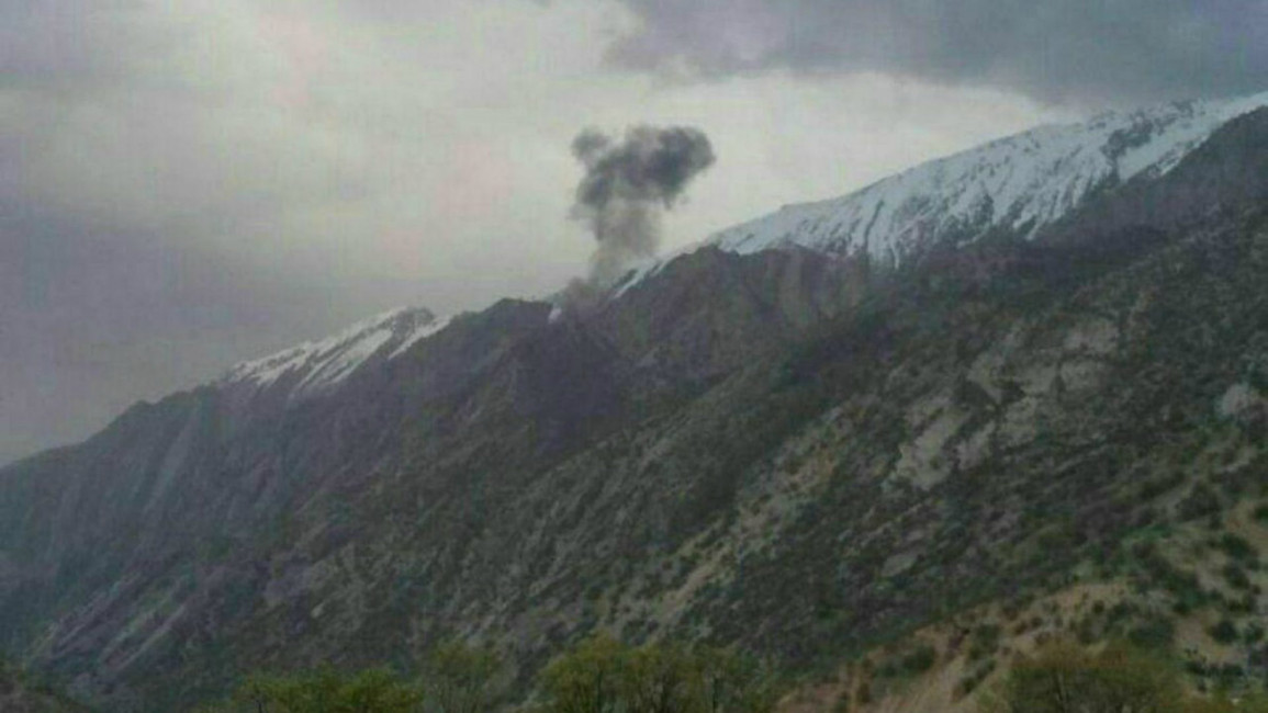 Turkish plane crash Iran - Twitter