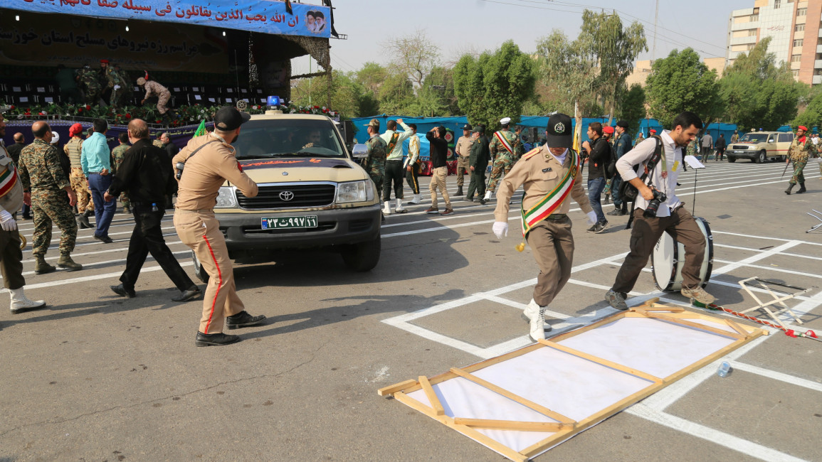 Iran parade attack -- AFP