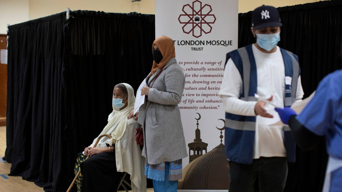 uk mosque vaccination