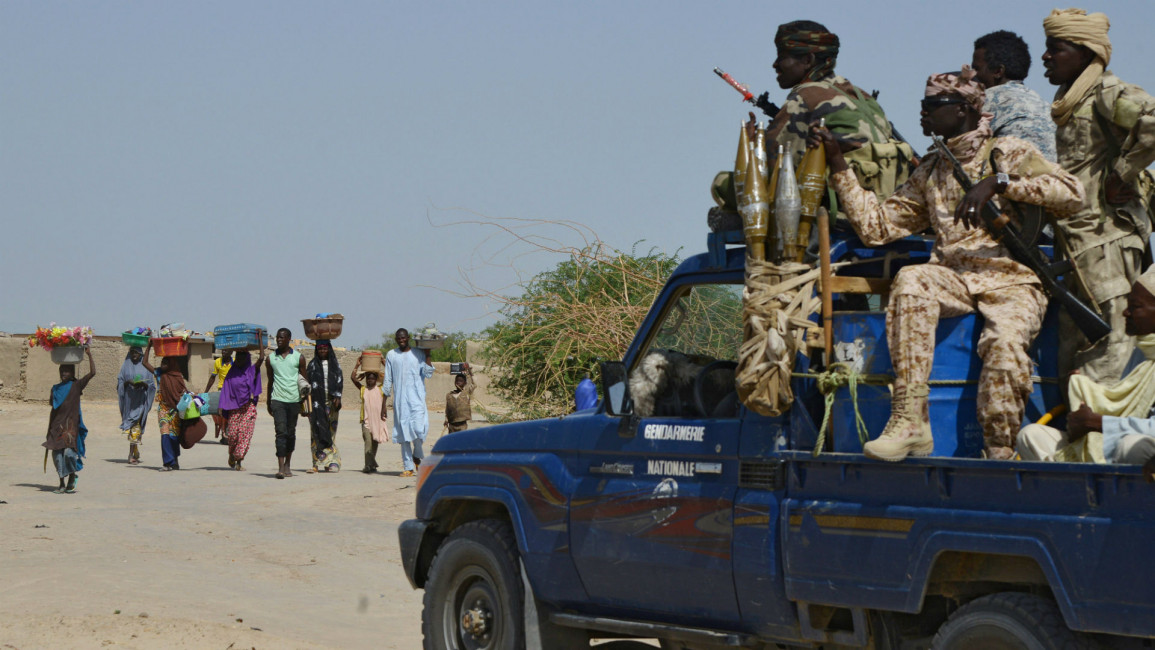 Chadian forces [AFP]