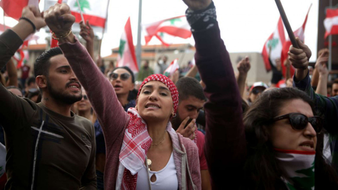 Beirut protests - Getty