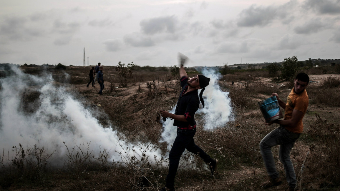 Gaza protest against Israeli violations in West Bank [Anadolu]