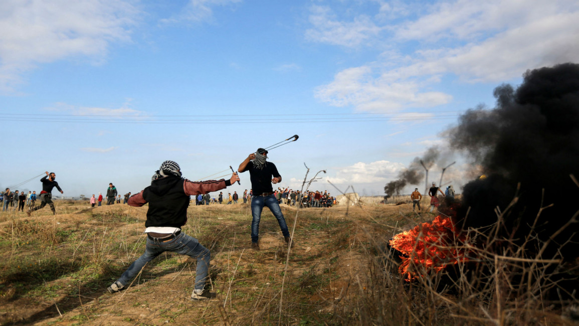 Gaza clashes AFP