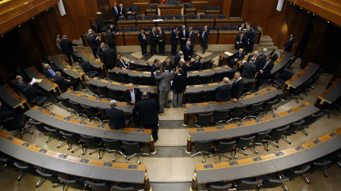 Lebanon Parliament Getty 