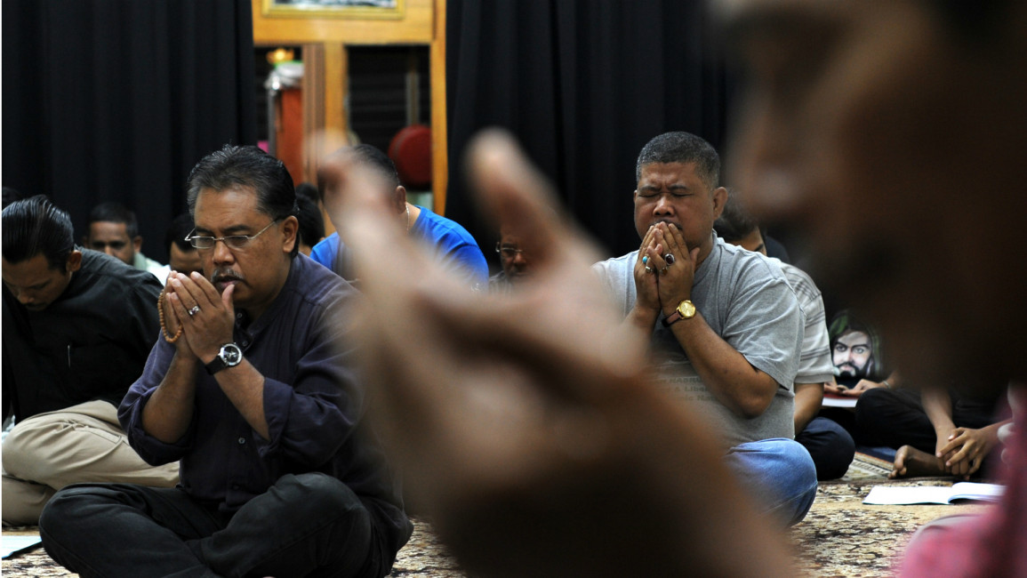 Malaysia Shia -- AFP