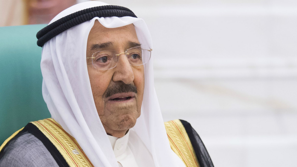 Kuwaiti Emir Sheikh Sabah Al-Ahmad Al-Jaber Al-Sabah - Anadolu