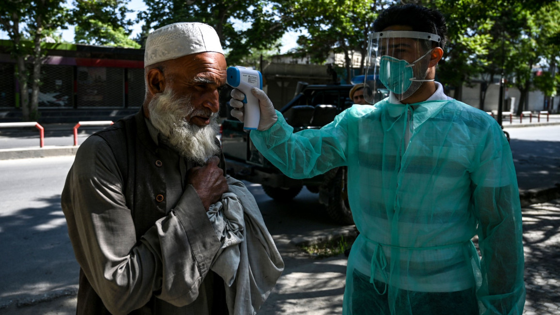 Afghanistan coronavirus --AFP