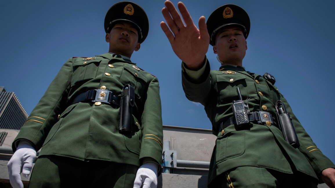 China police -- AFP