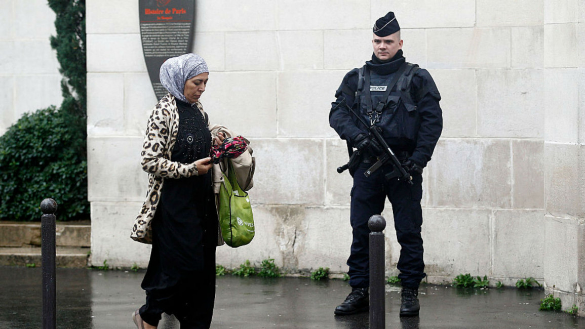 France hijab cop - Getty