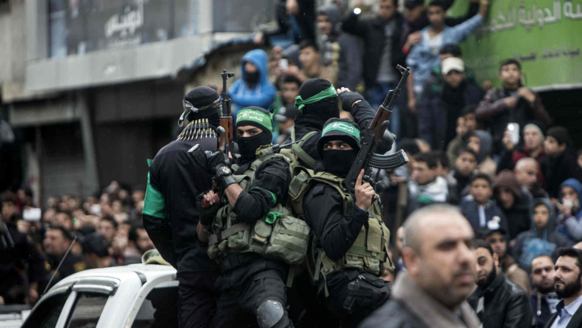 Hamas fighters AFP