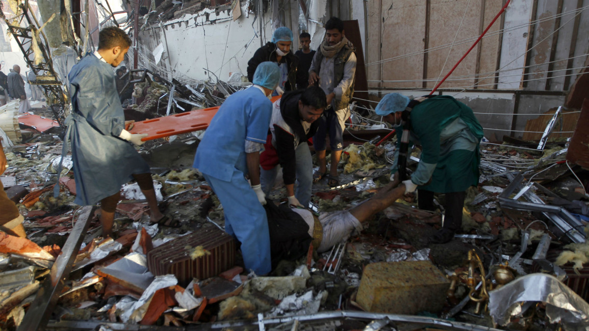Yemen airstrike AFP