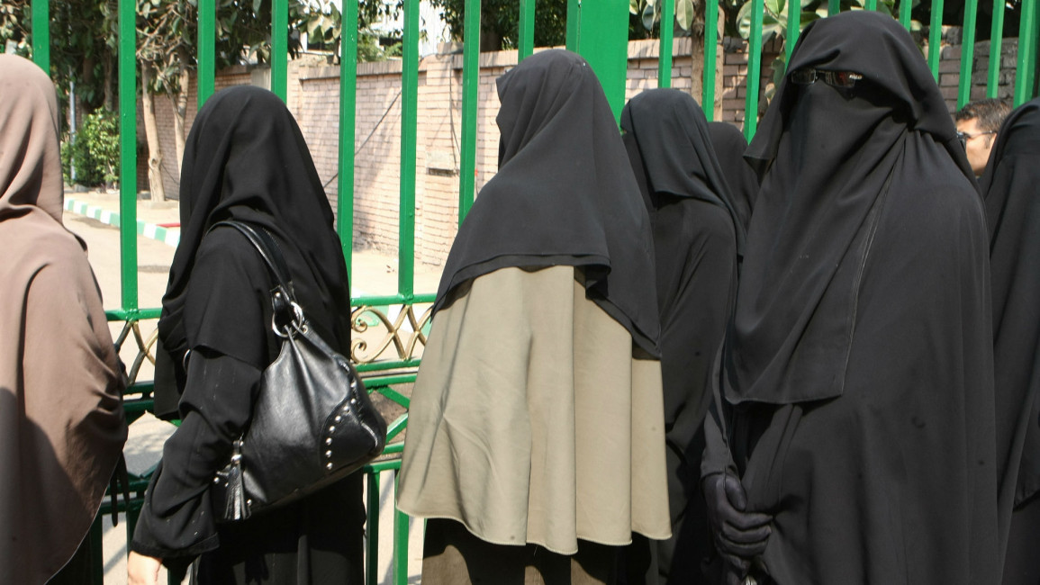 niqab Egypt [AFP/Getty]