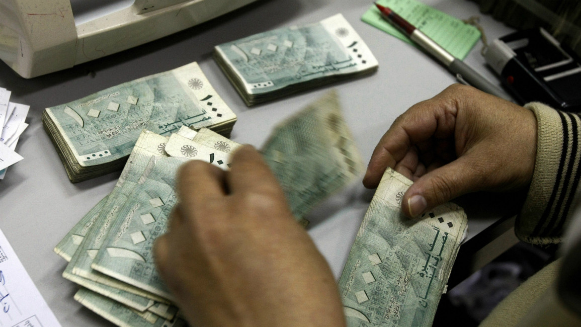 Lebanese money -- AFP