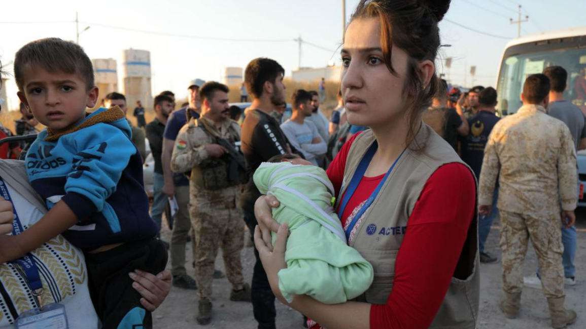 Syrian Kurds flee to Iraq - AFP