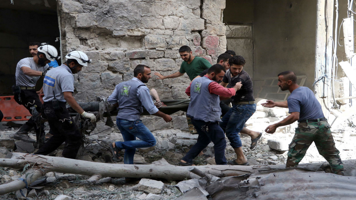 Aleppo airstrikes Anadolu