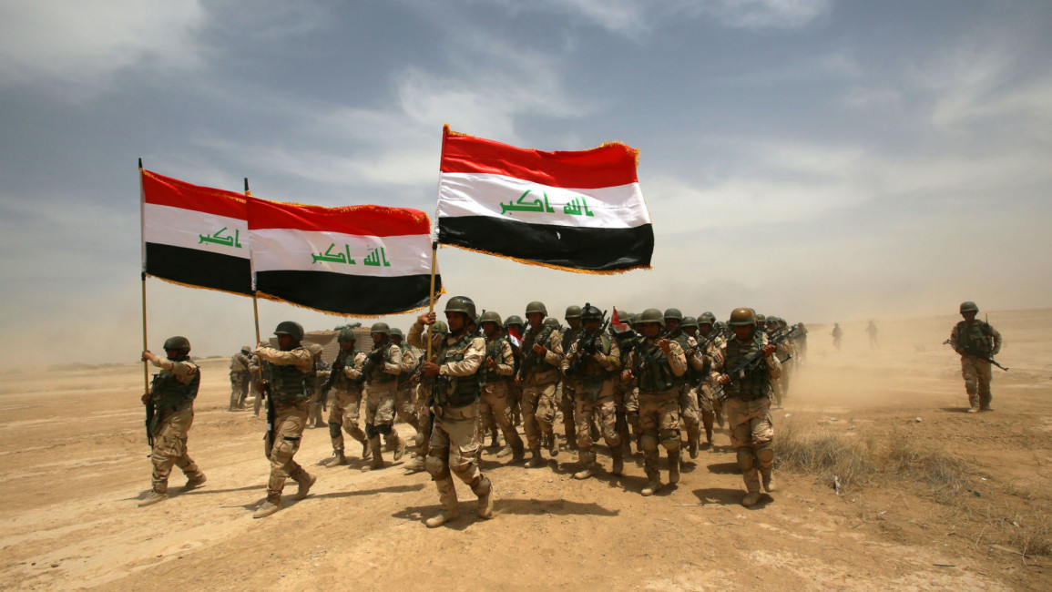 Iraqi troops AFP