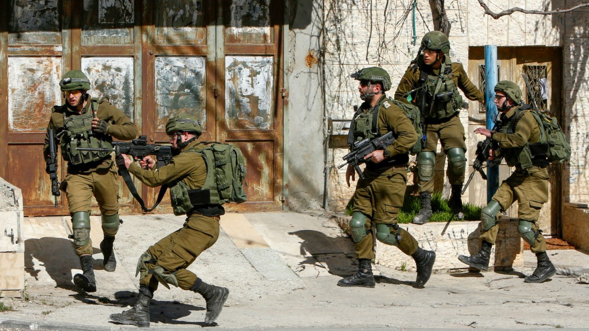 Israeli soldiers Bethlehem - getty