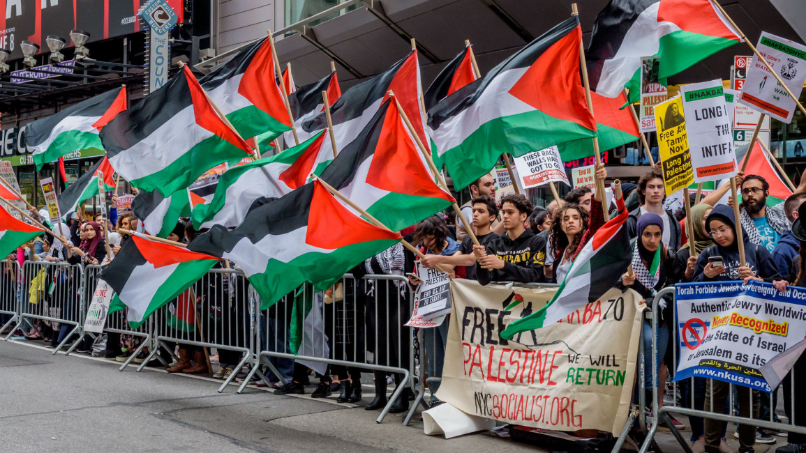 Palestine protest BDS - Getty