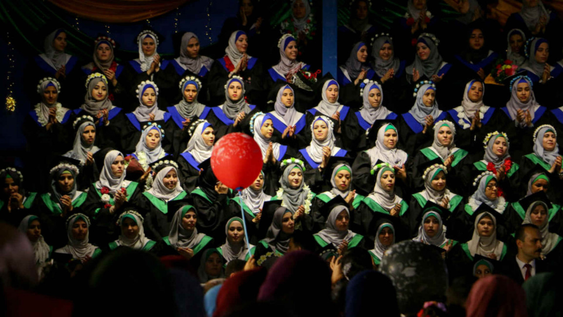 Gaza graduates - Getty