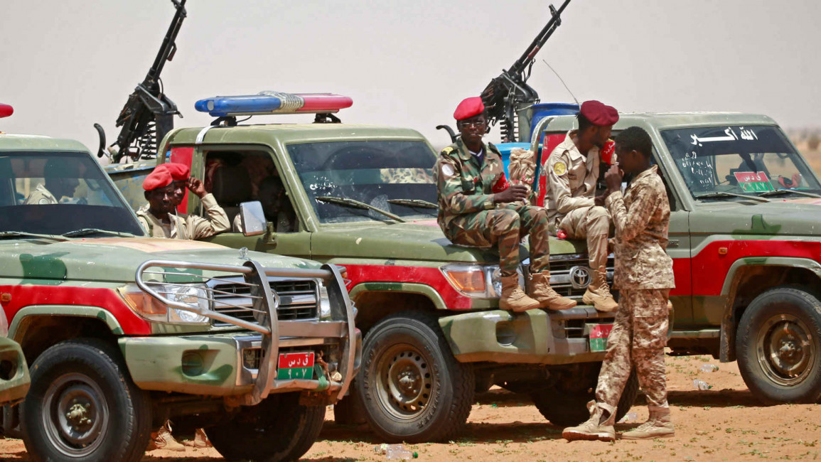 rapid support forces rsf sudan - afp