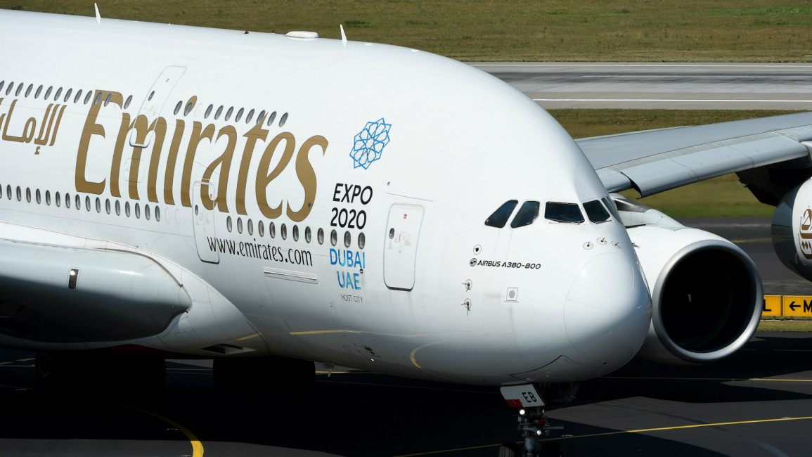 Emirates airline -- AFP