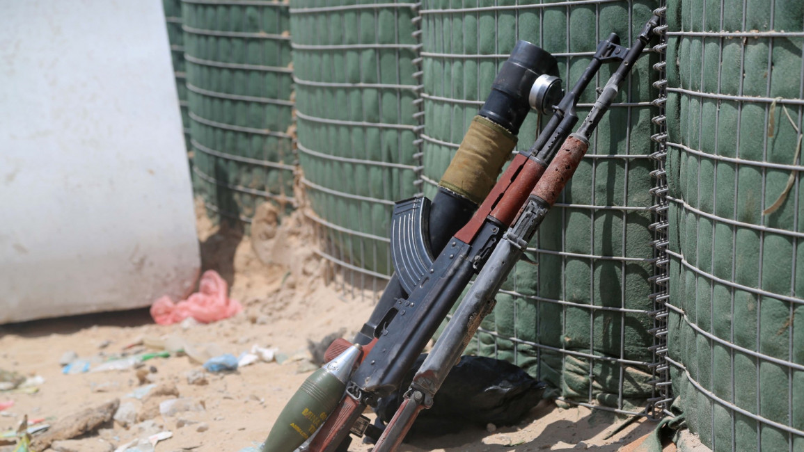 Mogadishu weapons [Anadolu/Getty-file photo]