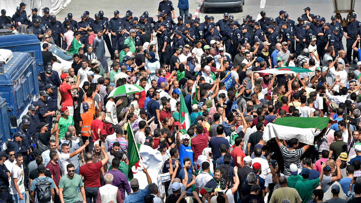 Algeria protests - Getty