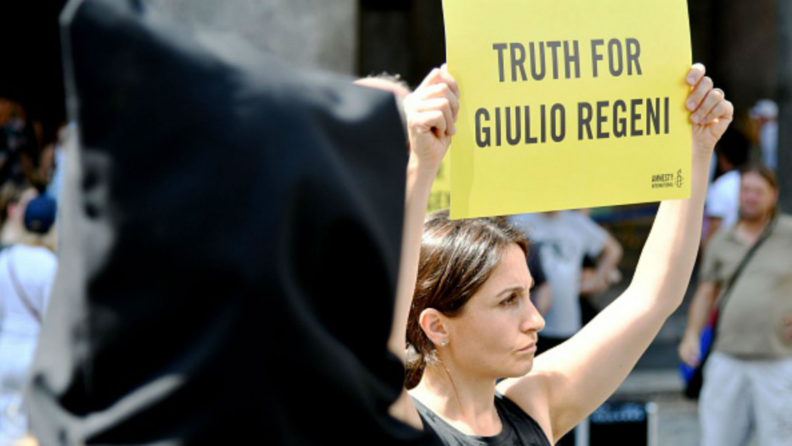 Giulio Regeni vigil - Rome [AFP]