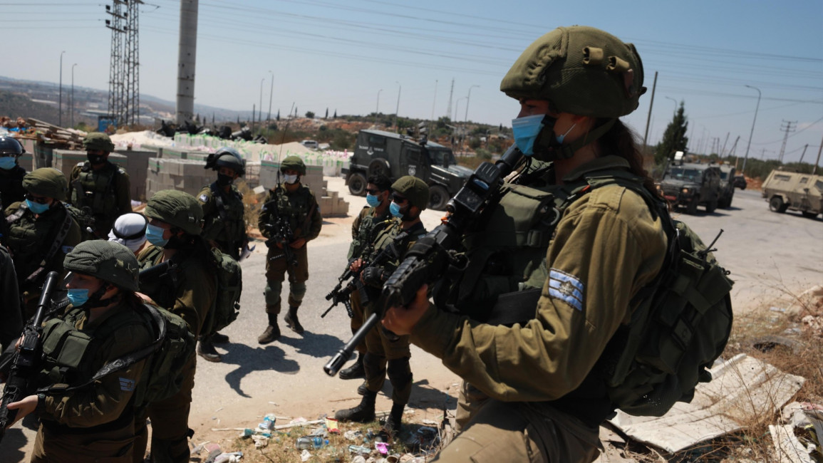 israeli soldiers west bank getty