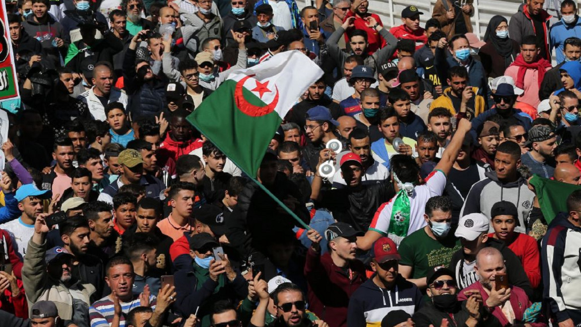 Algerian protests [GETTY]