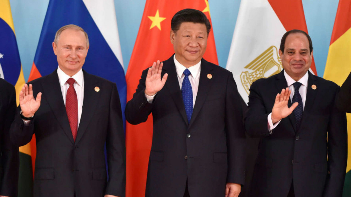 BRICS and Sisi - AFP