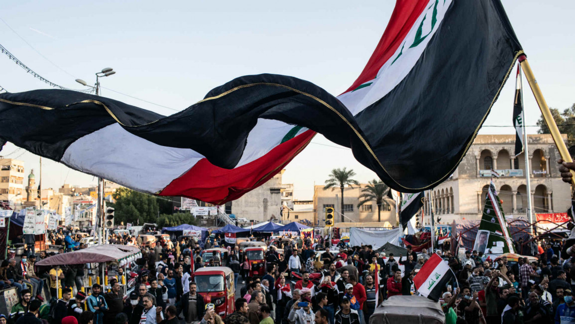 iraq protest - getty