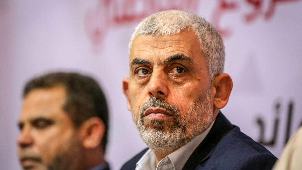 Gaza Hamas leader Yahya Sinwar