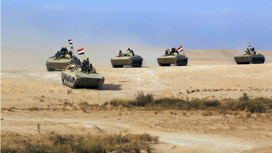 Iraqi army Anbar - Getty