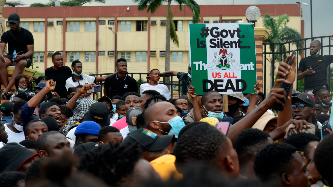 Nigeria - protests - GETTY