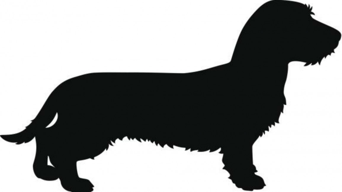 english site dog silhouette