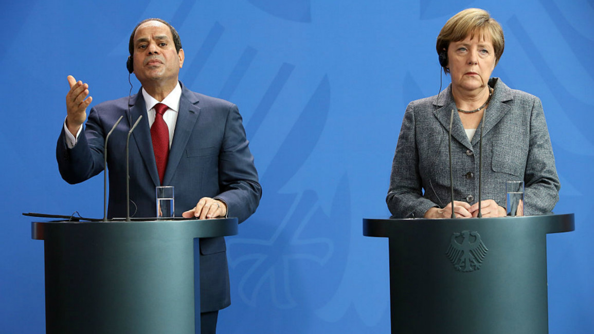 Sisi and Merkel