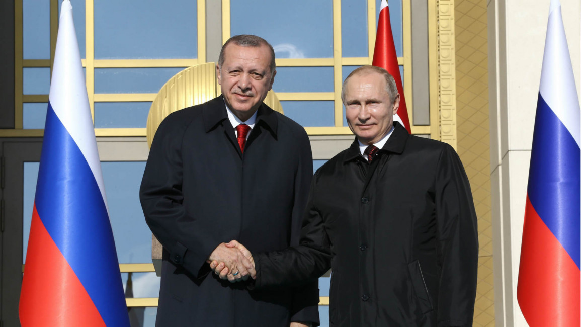Erdogan/Putin at groundbreaking ceremony of Akkuyu Nuclear Santral
