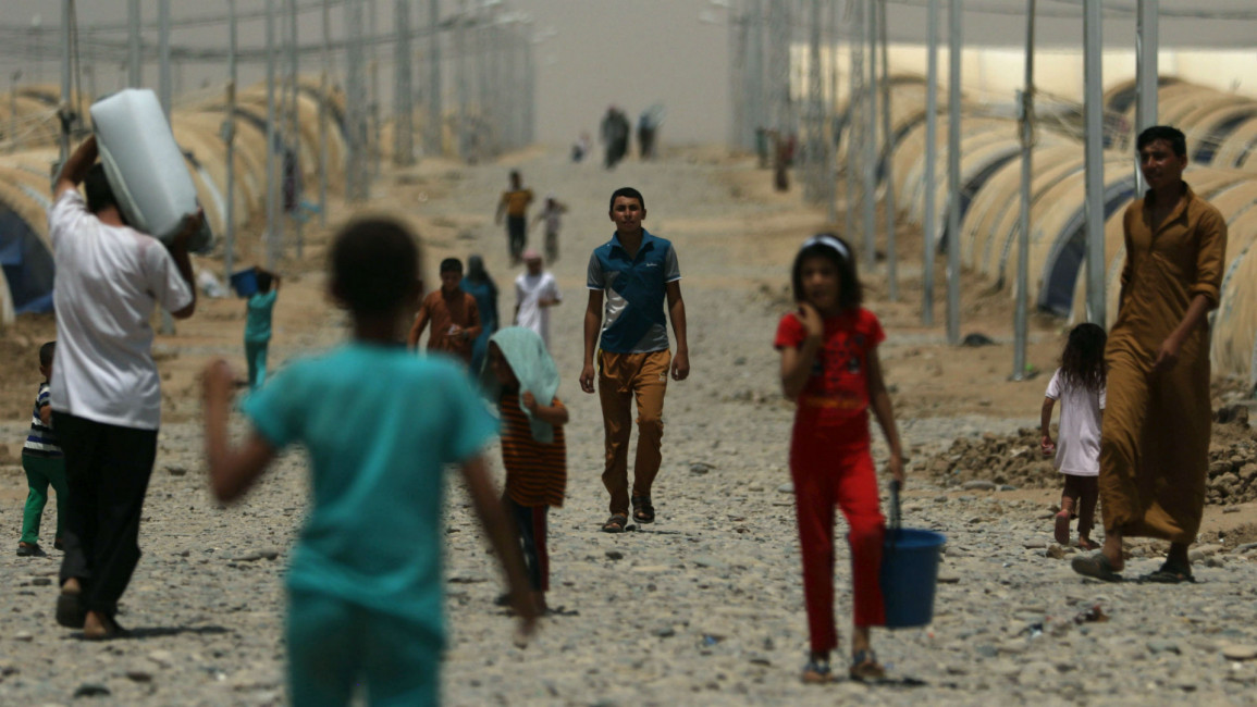 Iraq refugee camps