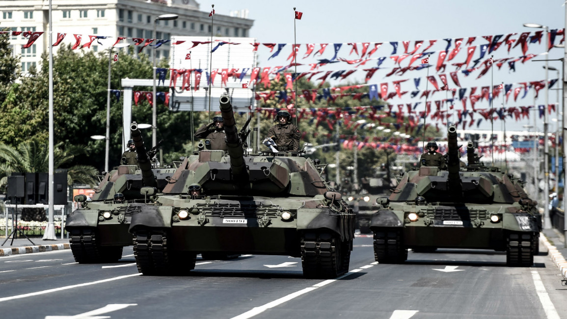 Turkish tanks AFP