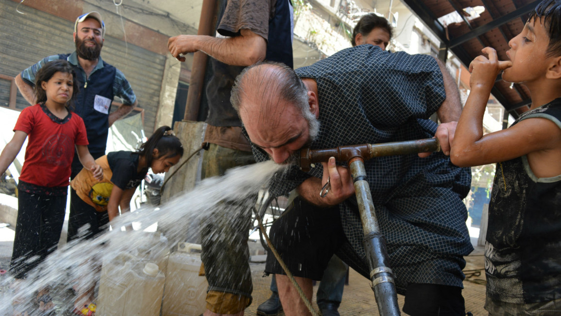Water Yarmouk AFP