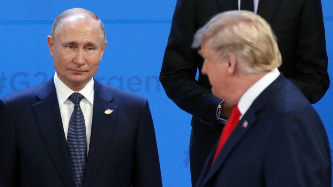 Trump and Putin - Getty
