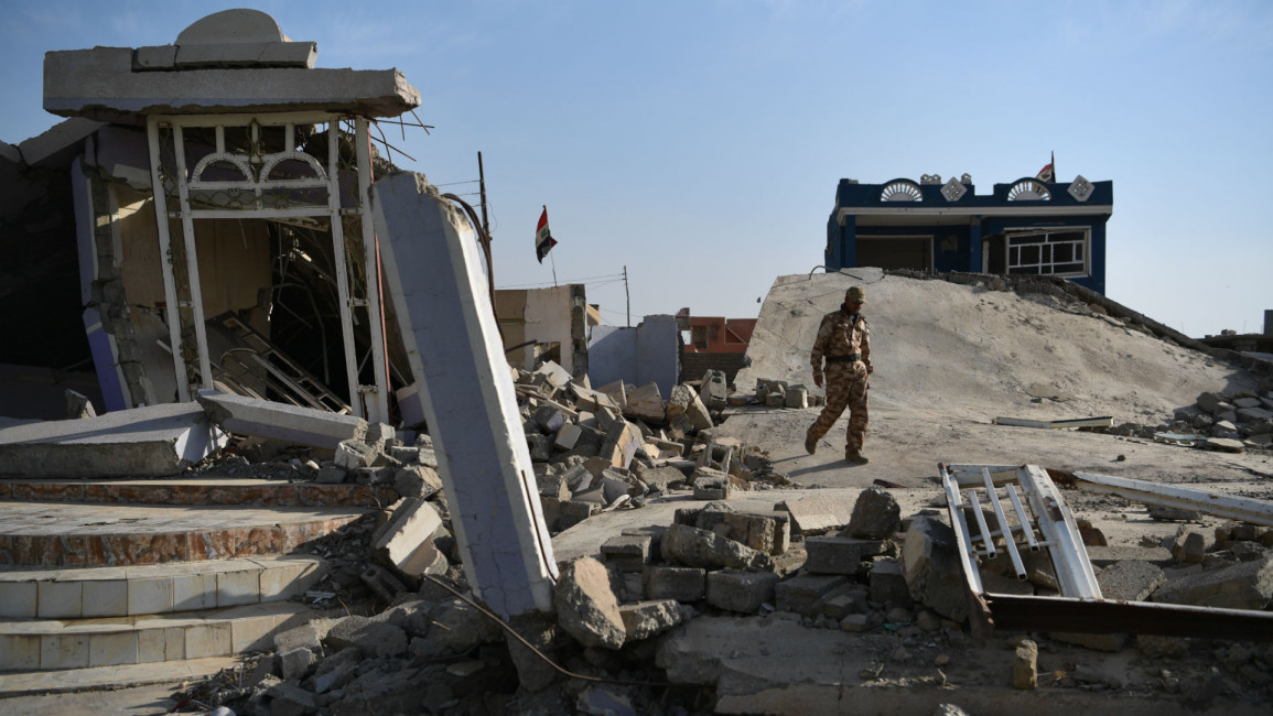Mosul rubble Getty