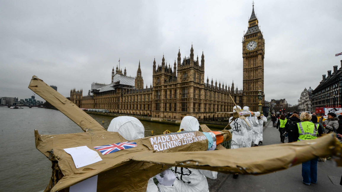 campaign against the arms trade yemen uk - Getty