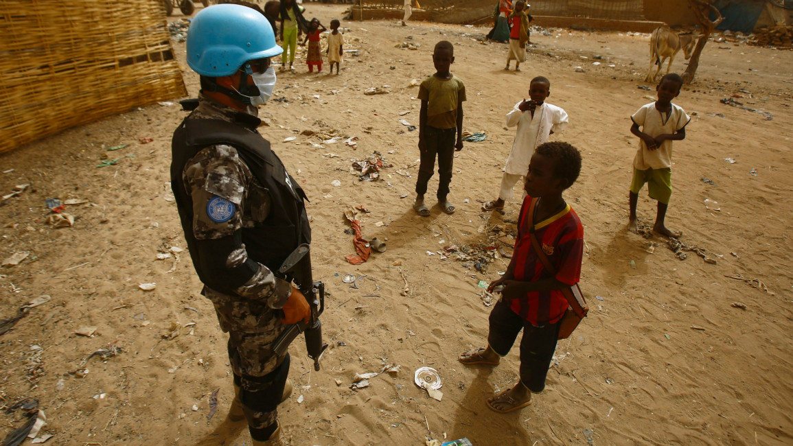 UN-African Union mission in Darfur  - AFP