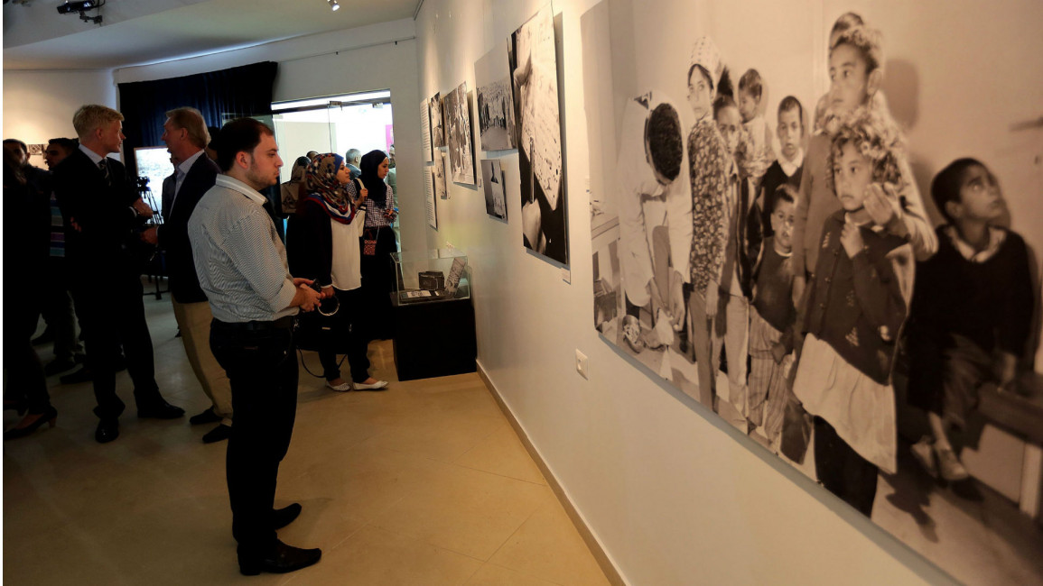 unrwa gaza palestine exhibition anadolu