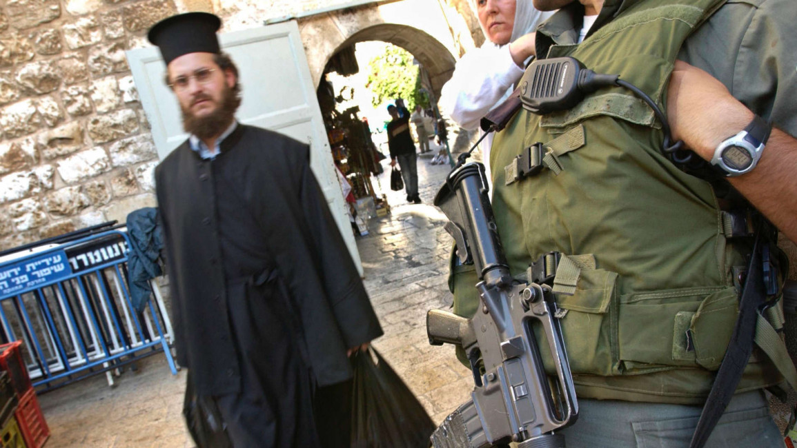 Easter Israel - police - AFP
